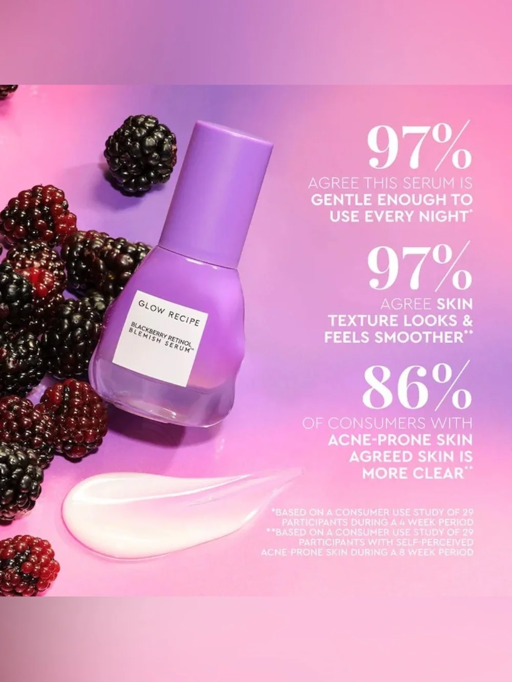 Glow Recipe Blackberry Retinol Blemish Serum